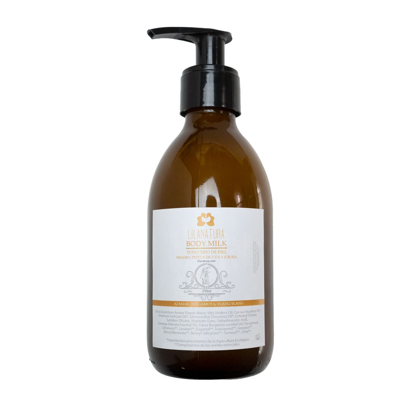 Leche Corporal Coco, Uva y Jojoba