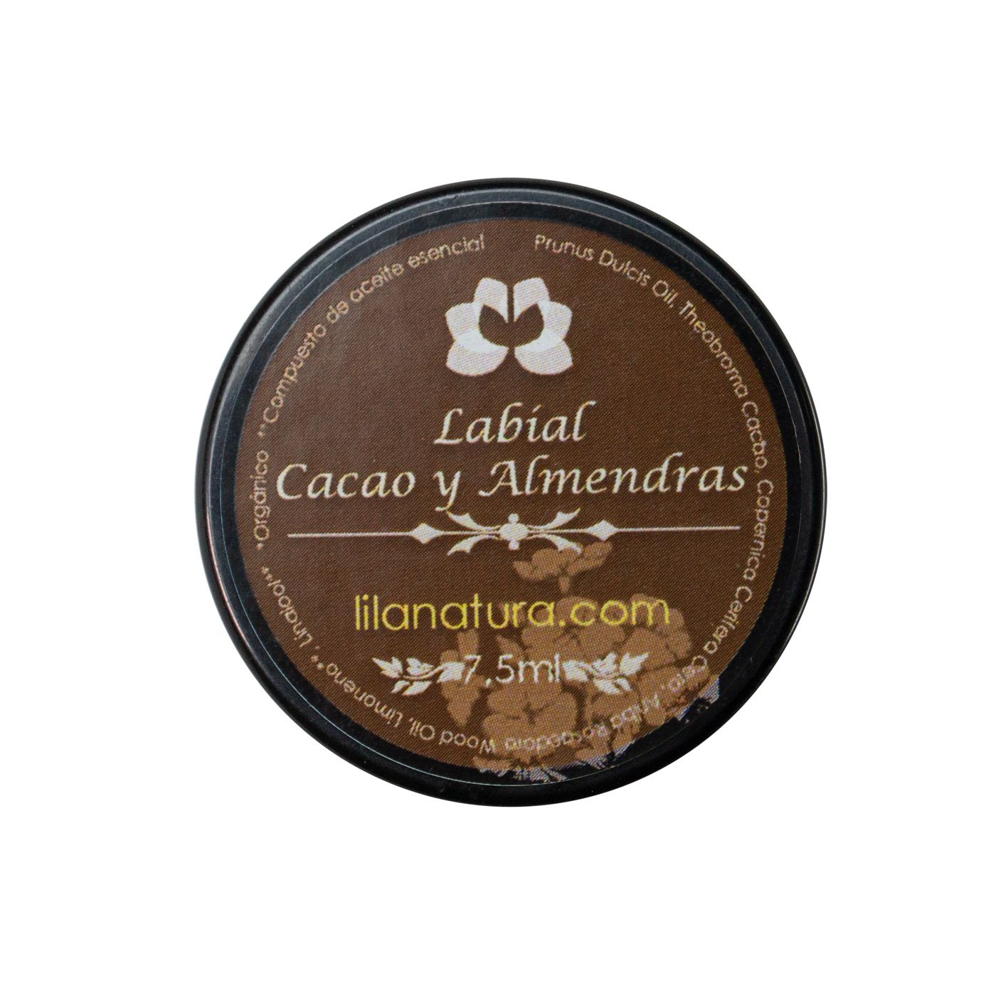 Labial Cacao y Almendras